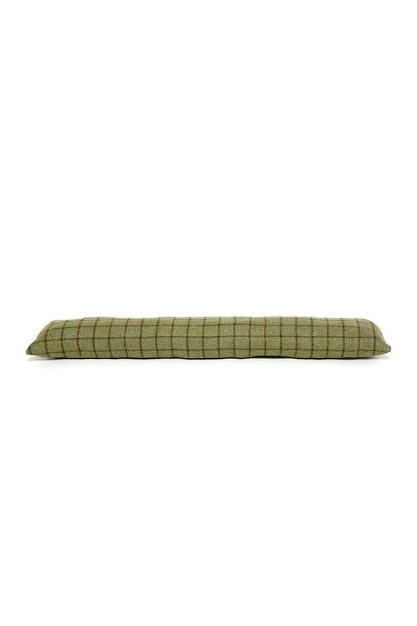Tweedmill Tweed Checked 100% Pure British New Wool Cover Draught Excluder