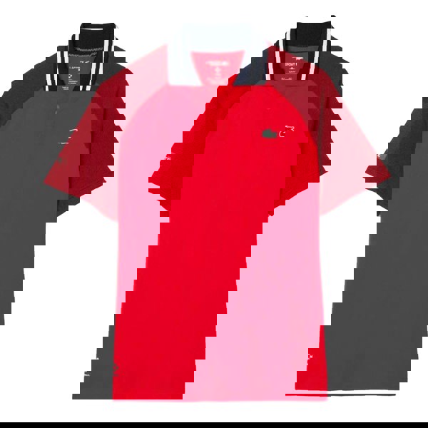 Lacoste Mens Daniil Medvedev Slim Tennis Polo Shirt - Red