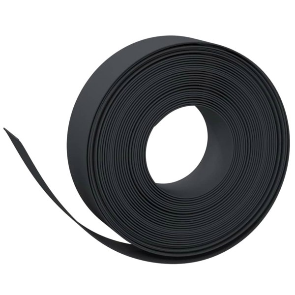 Berkfield Garden Edgings 3 pcs Black 10 m 15 cm Polyethylene