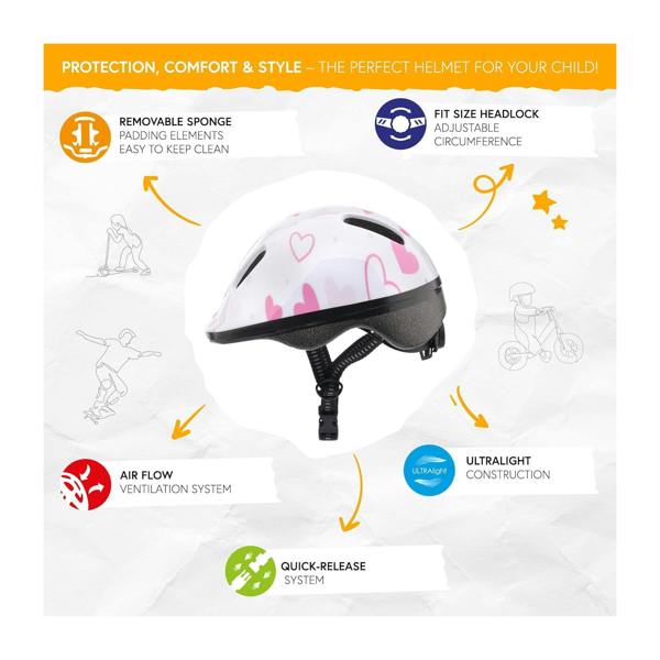 Meteor Helmet For Kids Toddler Childrens Boys Girls MV62