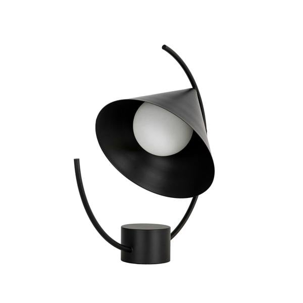 Angel Cerdá Table lamp in black steel 8117
