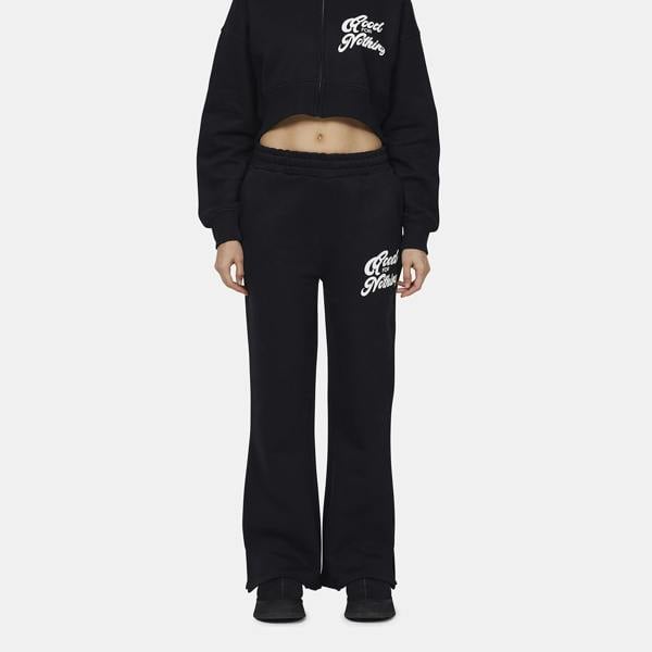 Good For Nothing Black Flared Joggers - Black Image 1