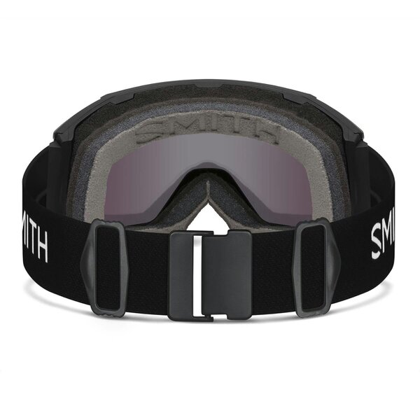 Smith Ski Goggles Squad Mag 0JX 4K Black ChromaPop Sun Blue Mirror & Storm Blue Sensor Mirror
