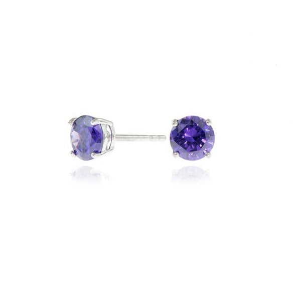Cachet London Lana 6mm Violet Earrings