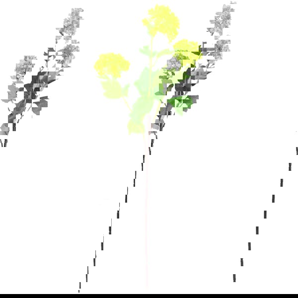 Leaf 60cm Purple Wild Rose Arrangement Silver Glass Vase