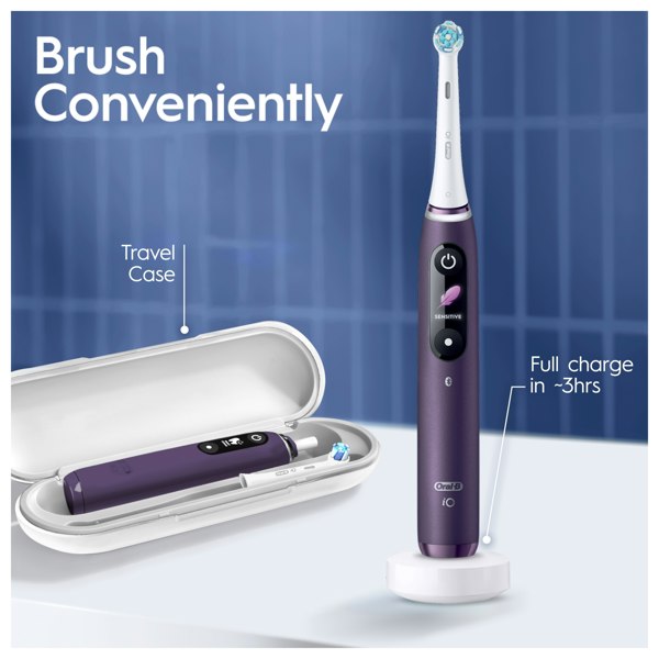 Oral-B iO 8 Electric Toothbrush - Violet