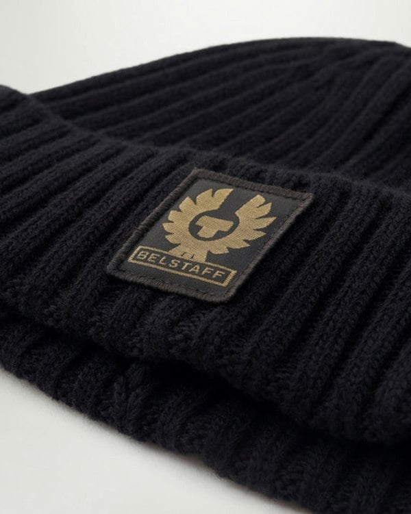 Belstaff Watch Beanie Hat - Black