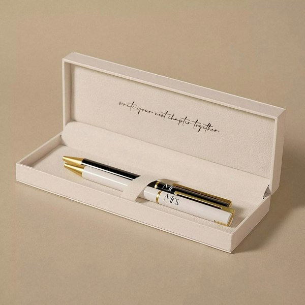 T. H. Baker Amore Mr & Mrs Set Of 2 Pens Pen AM276