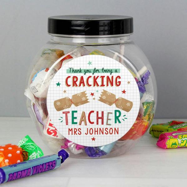 Personalised Cracking Teacher Christmas Gift - alternative angle