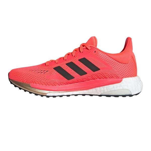Adidas Womens/Ladies Solar Glide 3 Running Shoes - Pink/Core Black/Copper - 