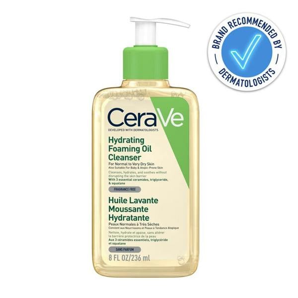CeraVe Hydrating Foaming Oil Cleanser 236 ml
