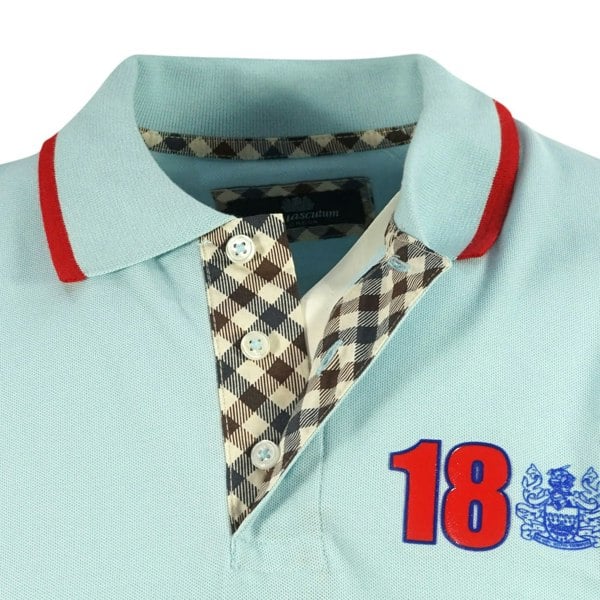 Aquascutum London 1851 Polo Shirt - Light Blue 