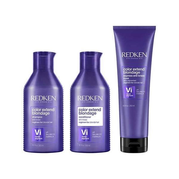 Redken Color Extend Blondage Shampoo Conditioner Mask