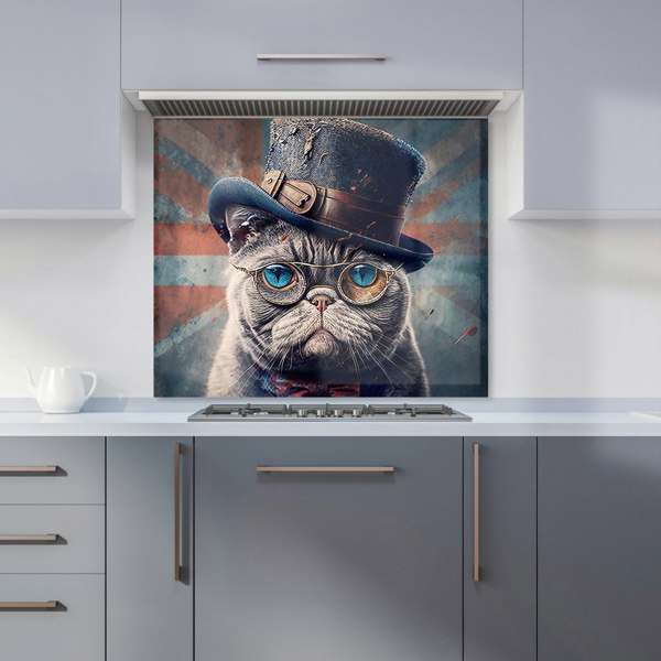 Warren Reed - Designer British Shorthair Cat Kitchen Splashback