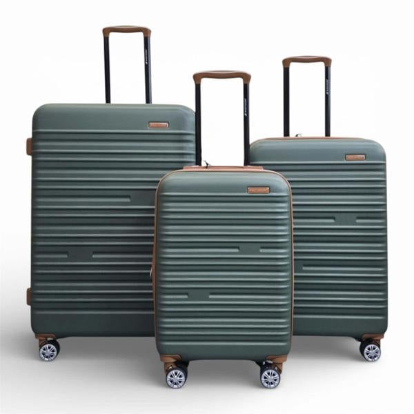 Snowball Expandable Hard Shell ABS Suitcase Set 8 Wheel Robust Travel Case Holiday Luggage