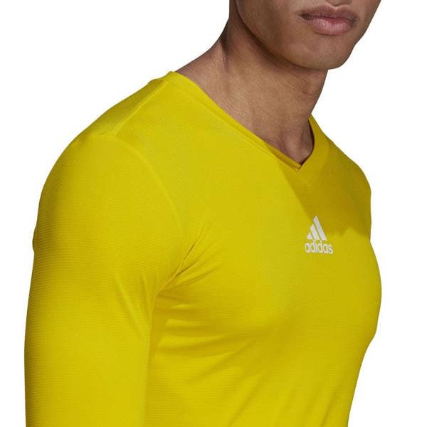 Adidas Mens Base First Layer Top Yellow GN7506