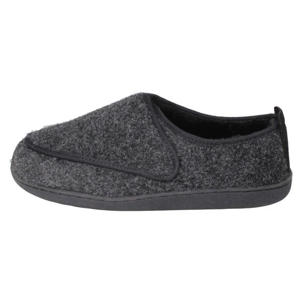 Clarks Mens Clarks Casual Hook and Loop Slippers King Riptape