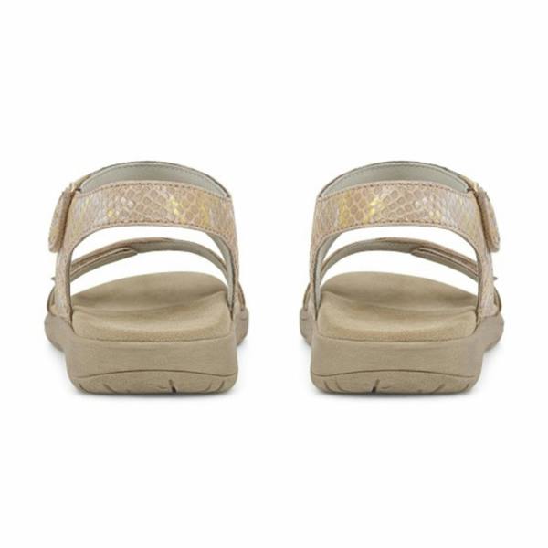 Mod Comfys GISELLE Ankle Strap Sandals   in  Light Brown