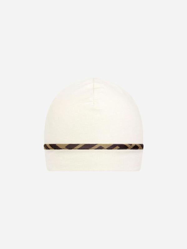 Fendi Kids Fendi Baby Gift Set (3 Piece) in Beige