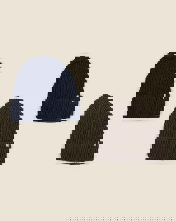 Larsson & Co Lohja – 2 Pack Knitted Beanie Hat