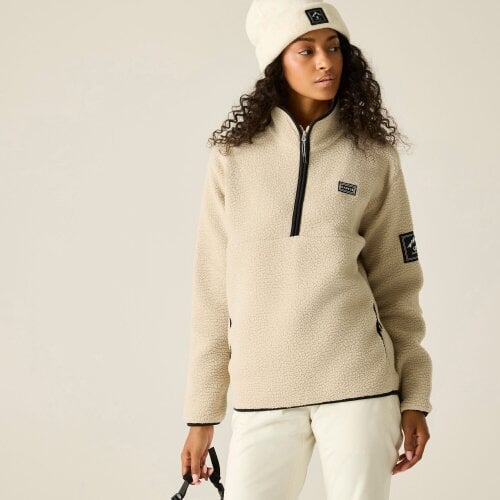 Dare 2B Womens Slide Out Fleece Top - White Pepper