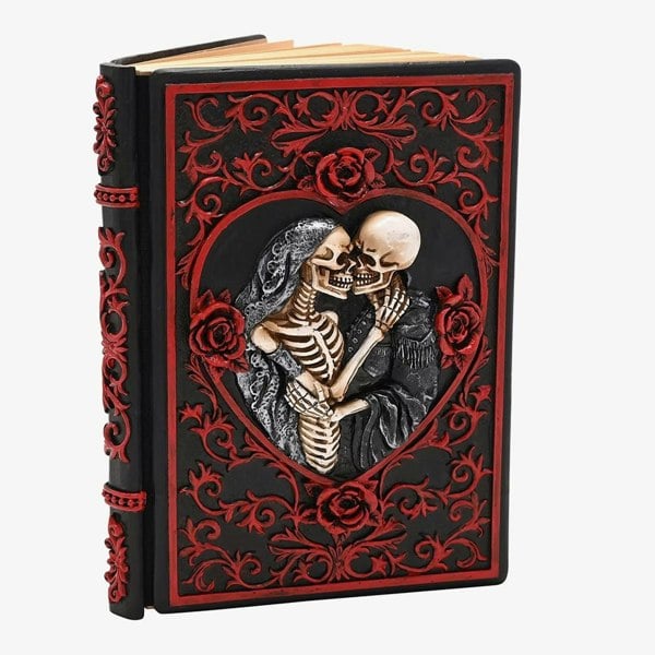T. H. Baker Mystic Legends Gothic Rose And Skeleton 3D Notebook 69715