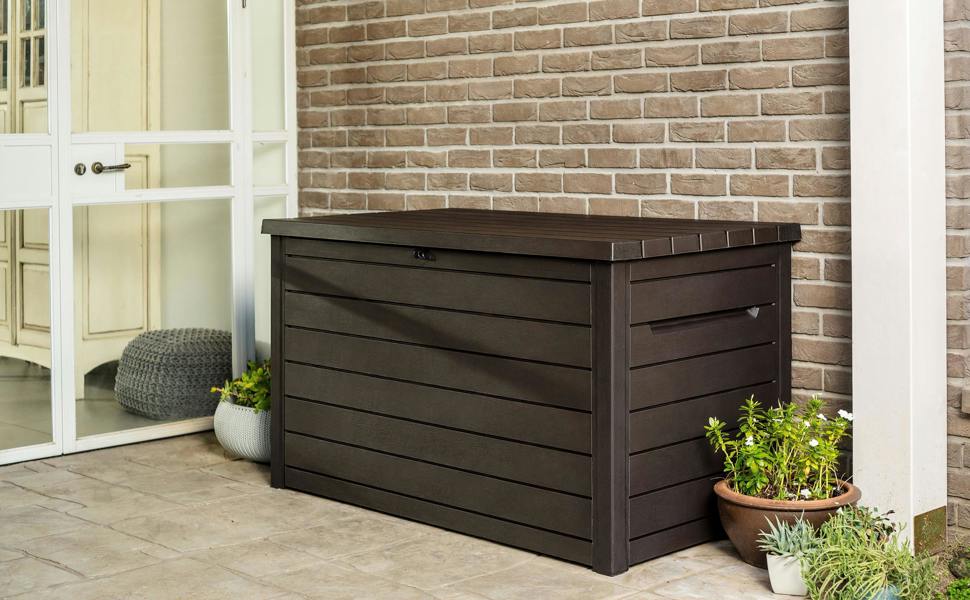 Keter Norfolk Leisure Keter XXL Deck Box 870L Brown