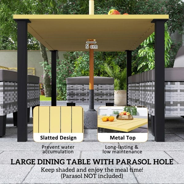 Rattan Dining Set
