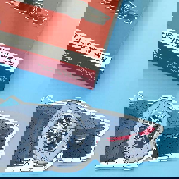 Me and My Car Grand Prix Car Shaped Wooden Jigsaw Puzzle