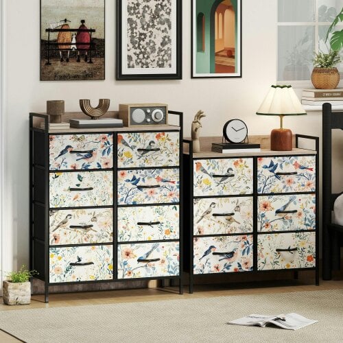 Wyld Haus Tonona Wooden White 6 Drawer Storage Chest