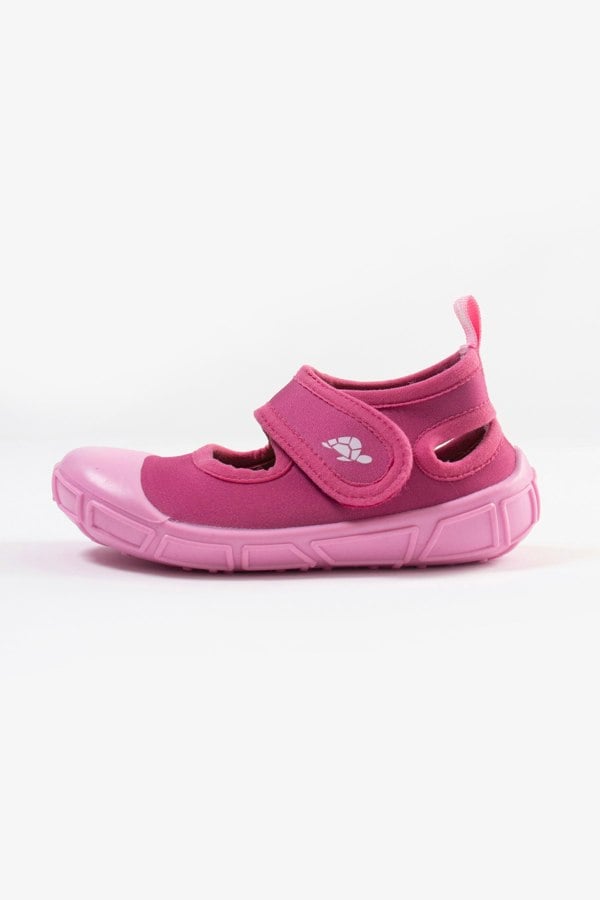 Turtl Kids' Recycled Sports Sandals in Raspberry & Pink