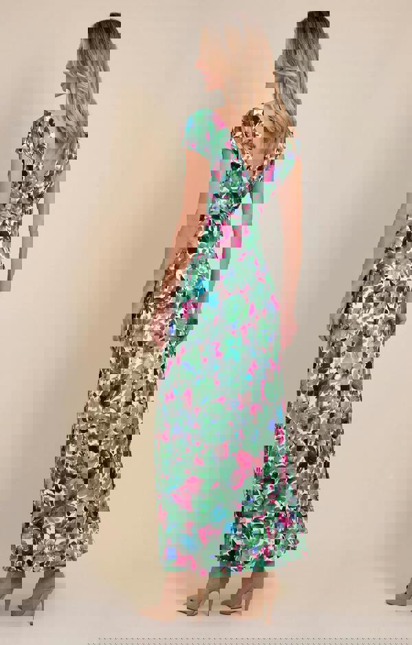 Alie Street London Sophia Maxi Dress - Paradise Green
