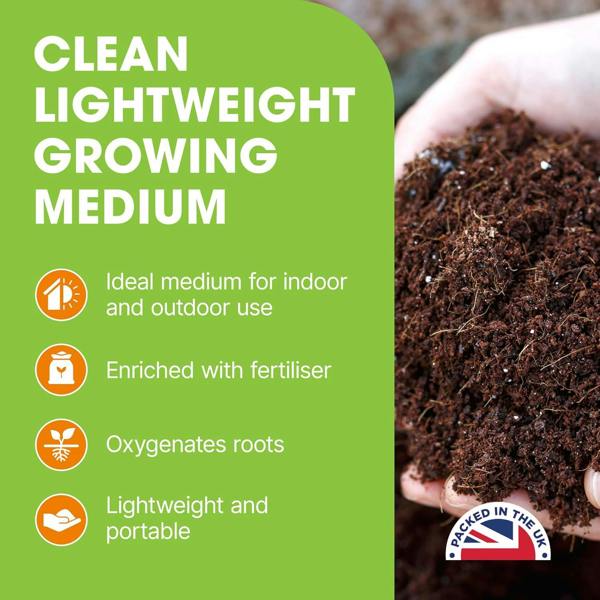 Doff Lightweight Container & Basket Compost 15L