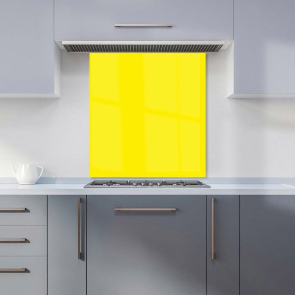 Warren Reed - Designer Sunshine Yellow Kitchen Splashback