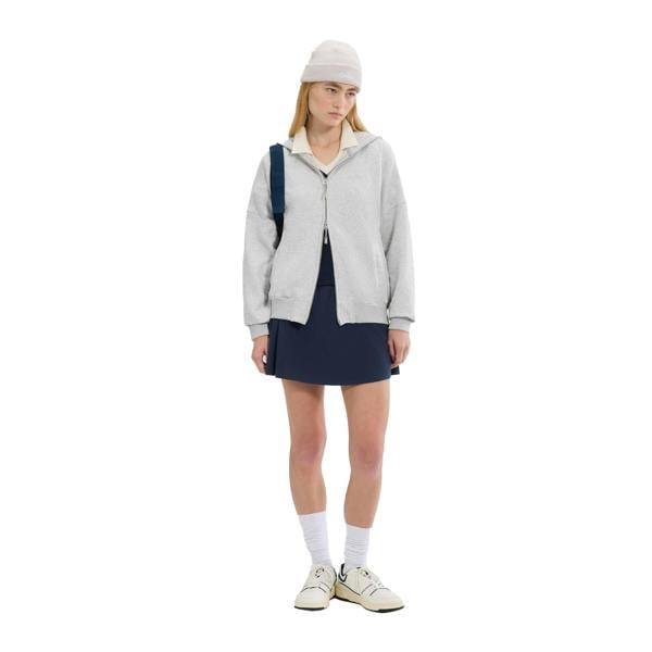 Ellesse Womens/Ladies Pianella Full Zip Hoodie - Light Grey Marl - 