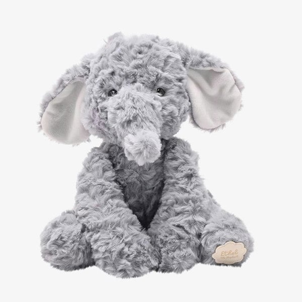 T. H. Baker Softies Ethel Sitting Grey Elephant Soft Toy SOF121