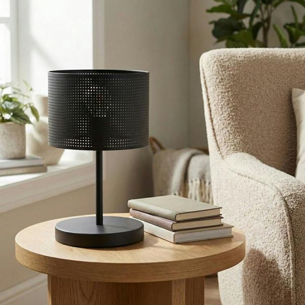 Emibig LUX Table Lamp 1 x E27 Black
