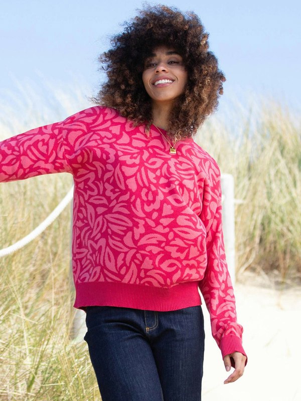 Kite Organic Piddletrenthide Knit Jumper Rosey