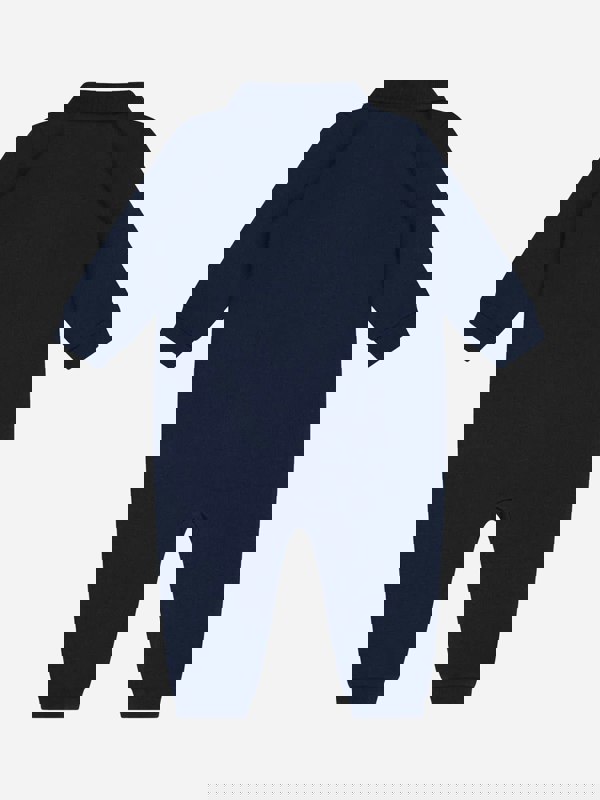 Ralph Lauren Kids Baby Boys Logo Romper in Navy