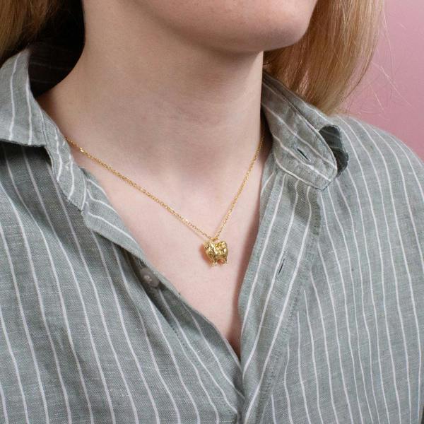 Mylee London Pomeranian Gold Necklace - Personalised