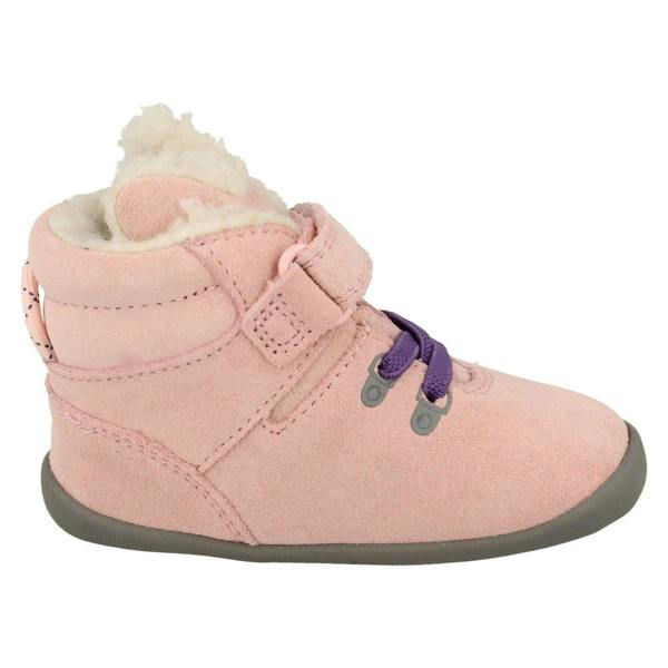 Clarks Childrens Clarks Fox Detailed Ankle Boots Roamer Snug T