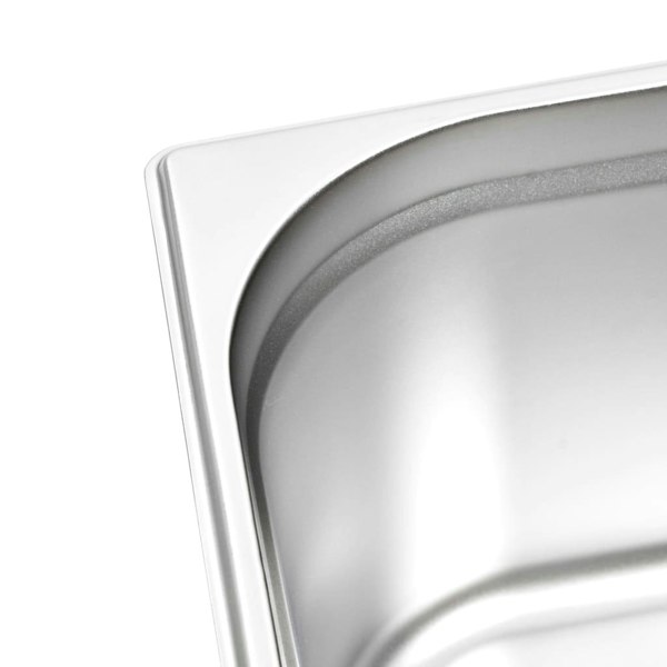 Berkfield Gastronorm Containers 2 pcs GN 1/2 200 mm Stainless Steel