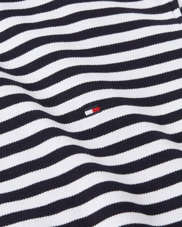 Tommy Hilfiger 1985 Regular Fit Mens Polo - Desert Sky / White