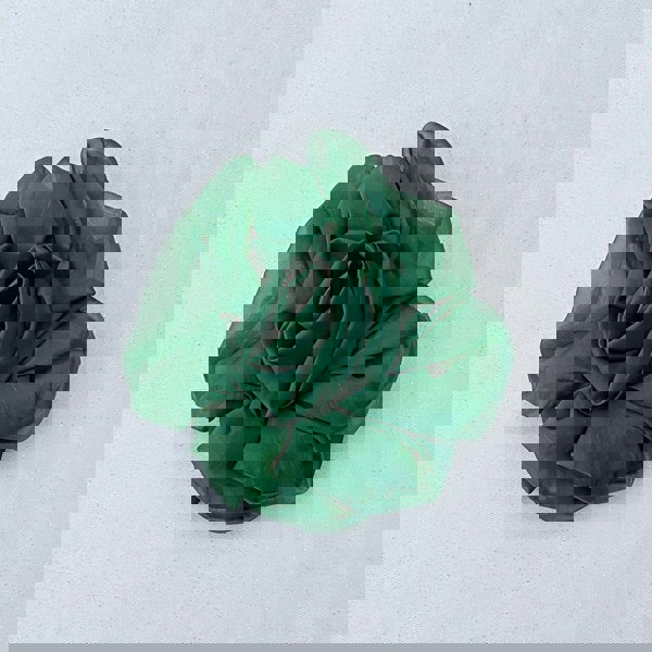 Green Corsage Rose Hair Clip Flower Hair Clip Flower Pin