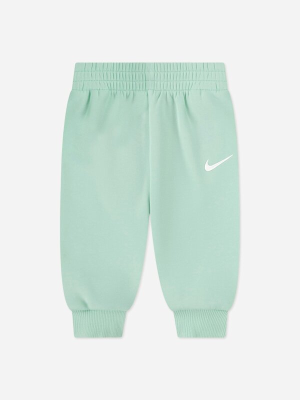 Nike Kids Essential Fleece Tracksuit in Green