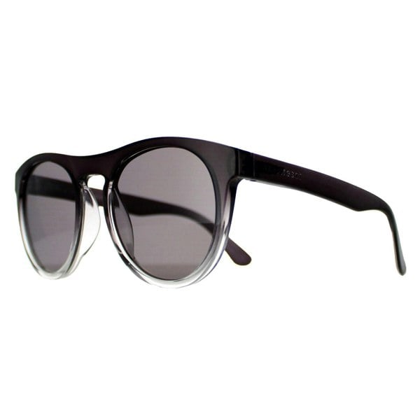 Serengeti Sunglasses Kingman SS572005 Shiny Black to Clear Saturn Polarized Smoke