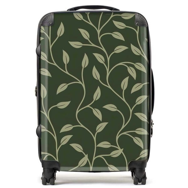 Warren Reed Green Shrub With Leaves Suitcase