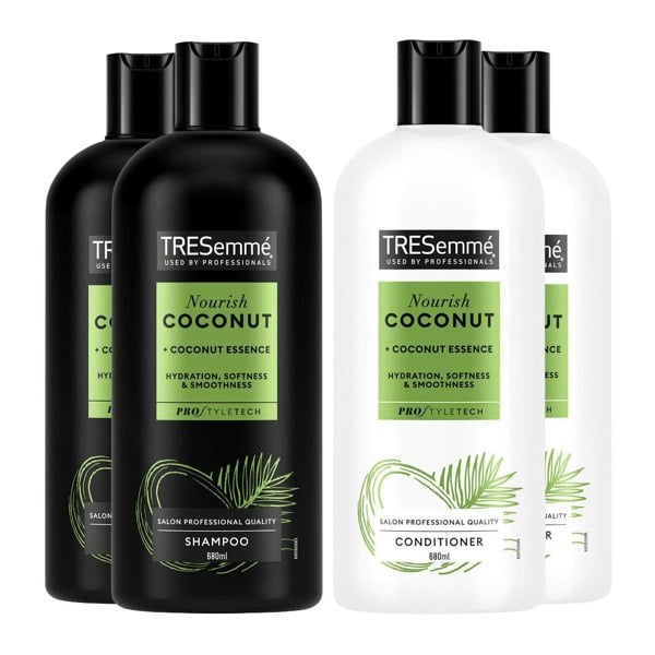 TRESemmé Shampoo & Conditioner Set 680ml w/ Vitamins B, C & E for All Hair Types