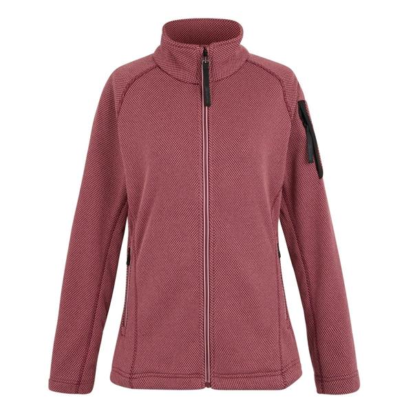 Regatta Womens/Ladies Liliena Fleece Jacket - Dark Pimento/Dusty Rose - 