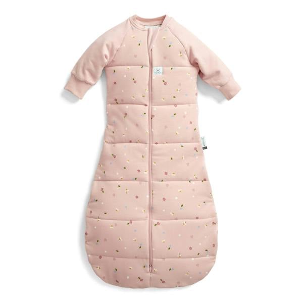 ergoPouch - Organic  Winter Jersey Sleeping Bag - Daisy - 3.5 TOG